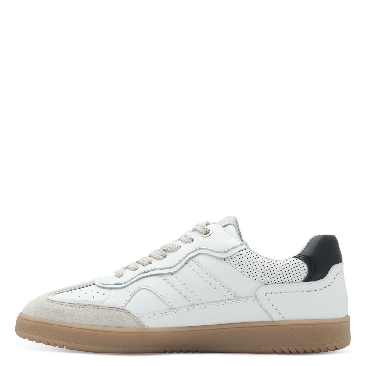 Basket à lacets blanc combiné, S.OLIVER