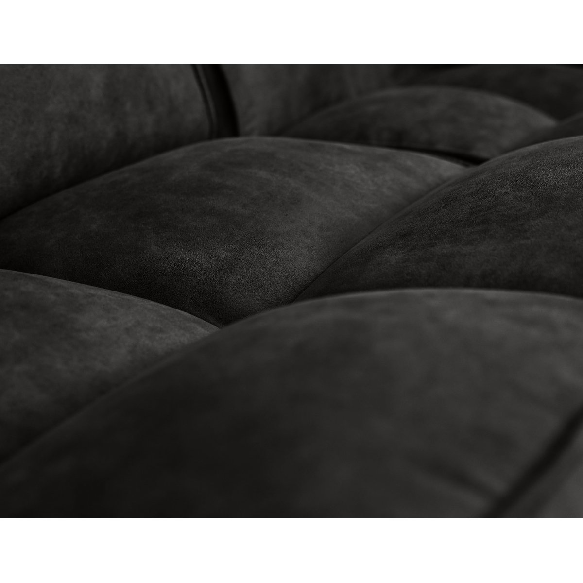 Canapé d'Angle réversible 1 places - ALYA noir, BEST MOBILIER