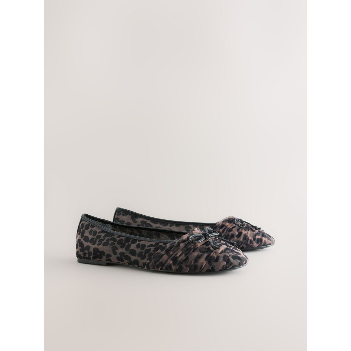 Ballerines en mesh à nœud forever comfort® léopard, NEXT