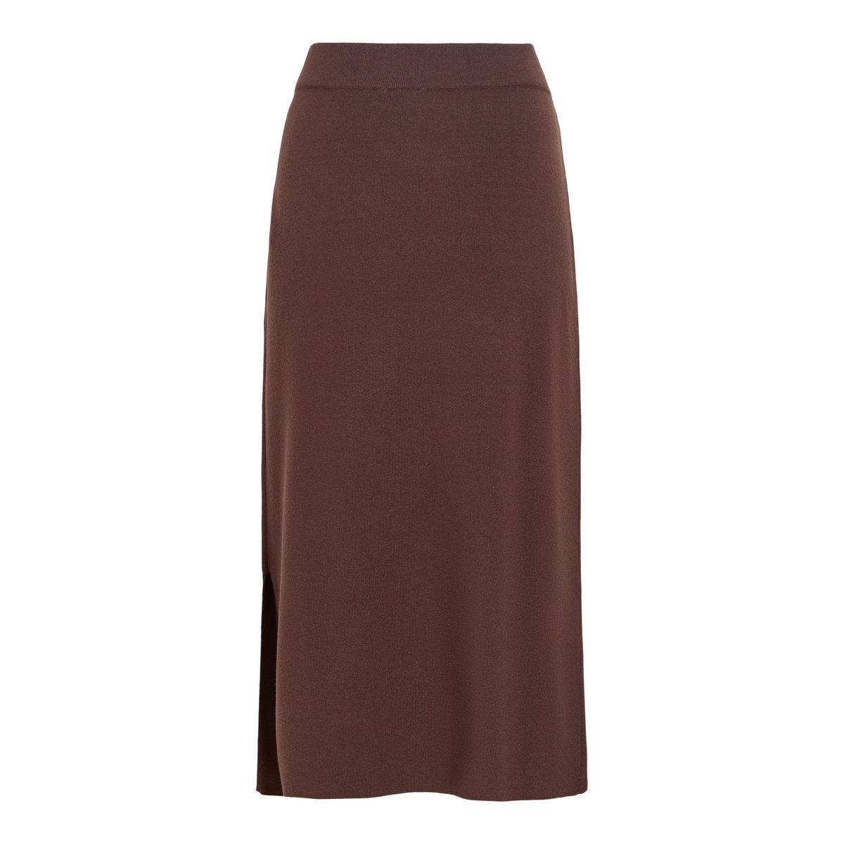 Jupe Mi-Longue marron - coffee bean1, VILA