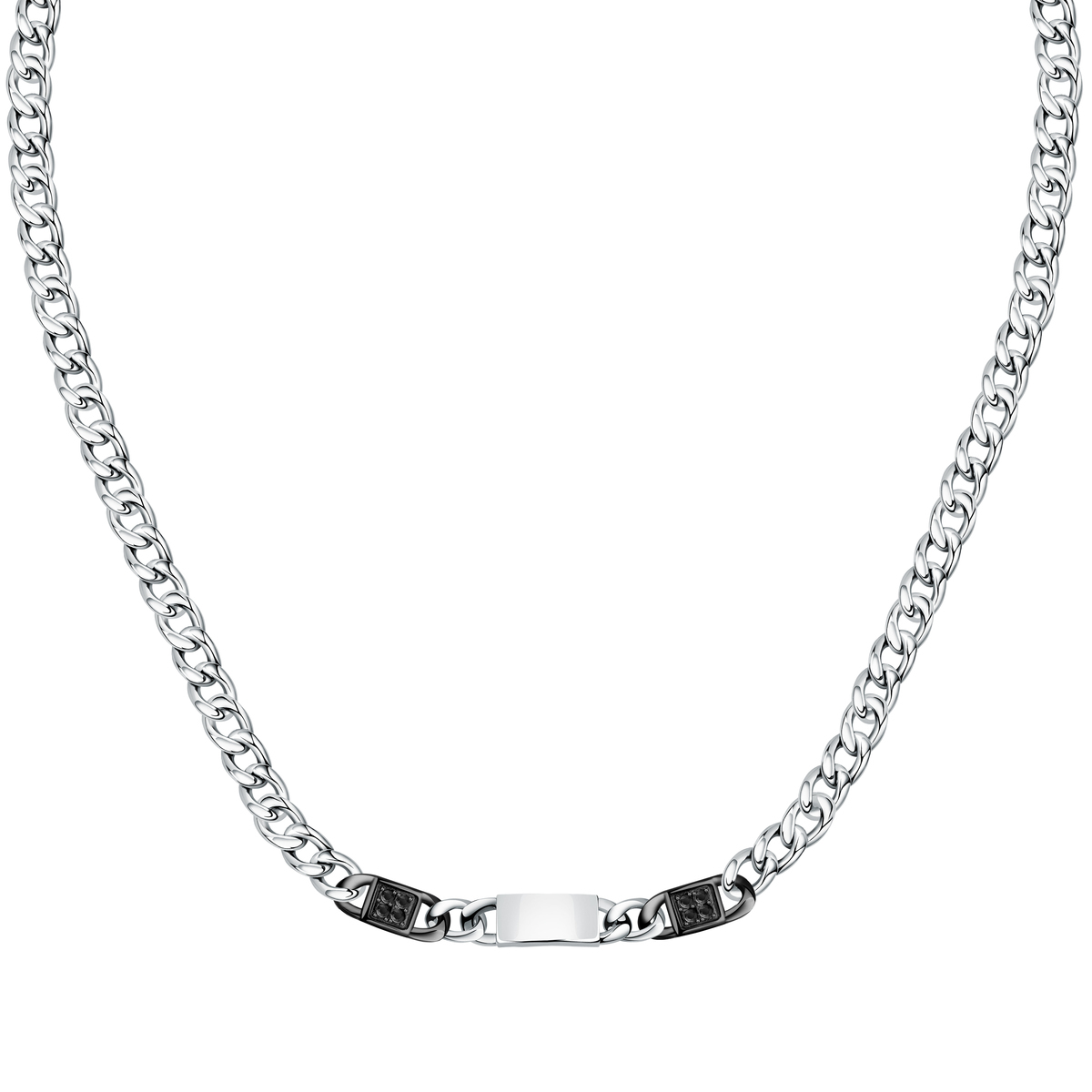 Collier en acier CATENE argent, MORELLATO