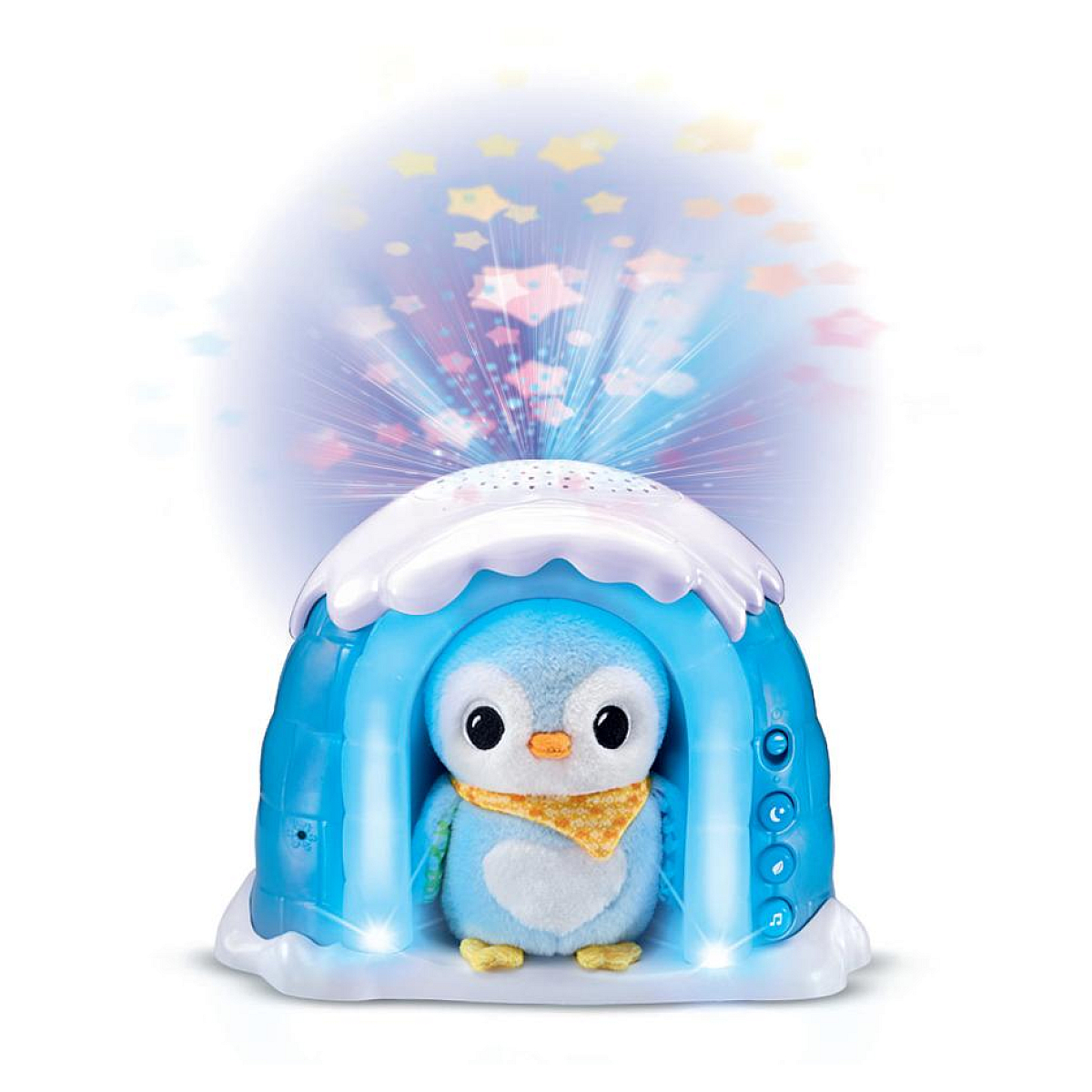 Veilleuse p'tit pingouin nuit etoilee bleu, VTECH