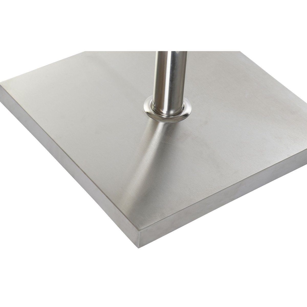 Pied de parasol carré en Inox - 20kg chrome/inox, WADIGA
