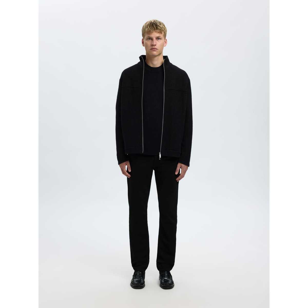 Jean Slim black denim, SELECTED