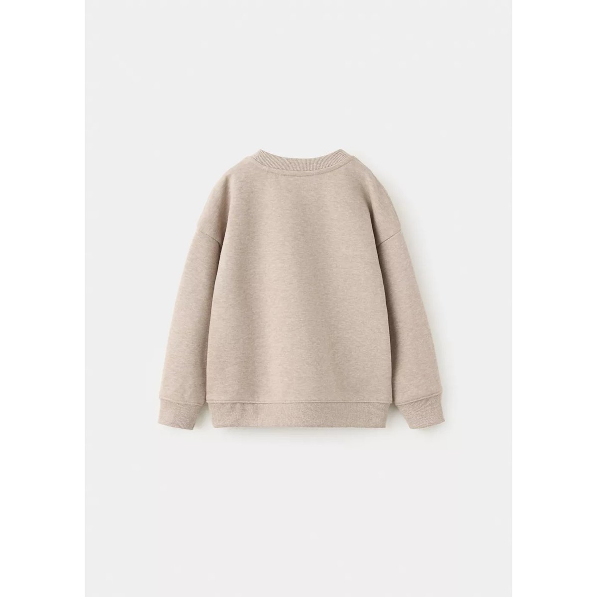 Sweat relaxed fit détail texture sable, MANGO BABY