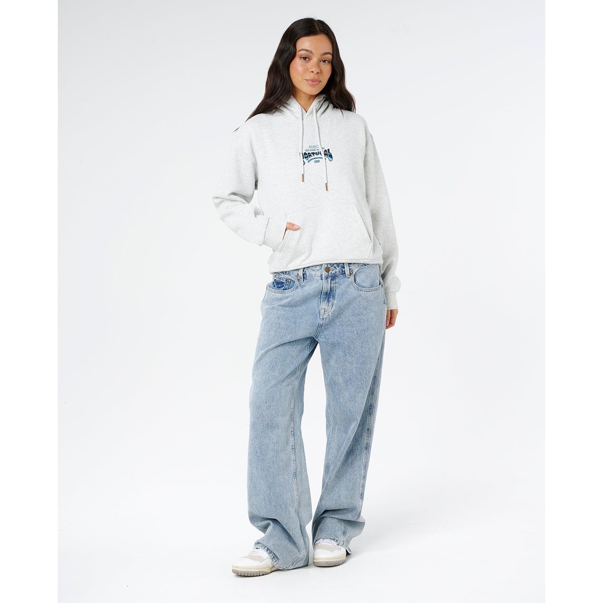Sweat à capuche PENICHE MERCH sports marle, RIP CURL