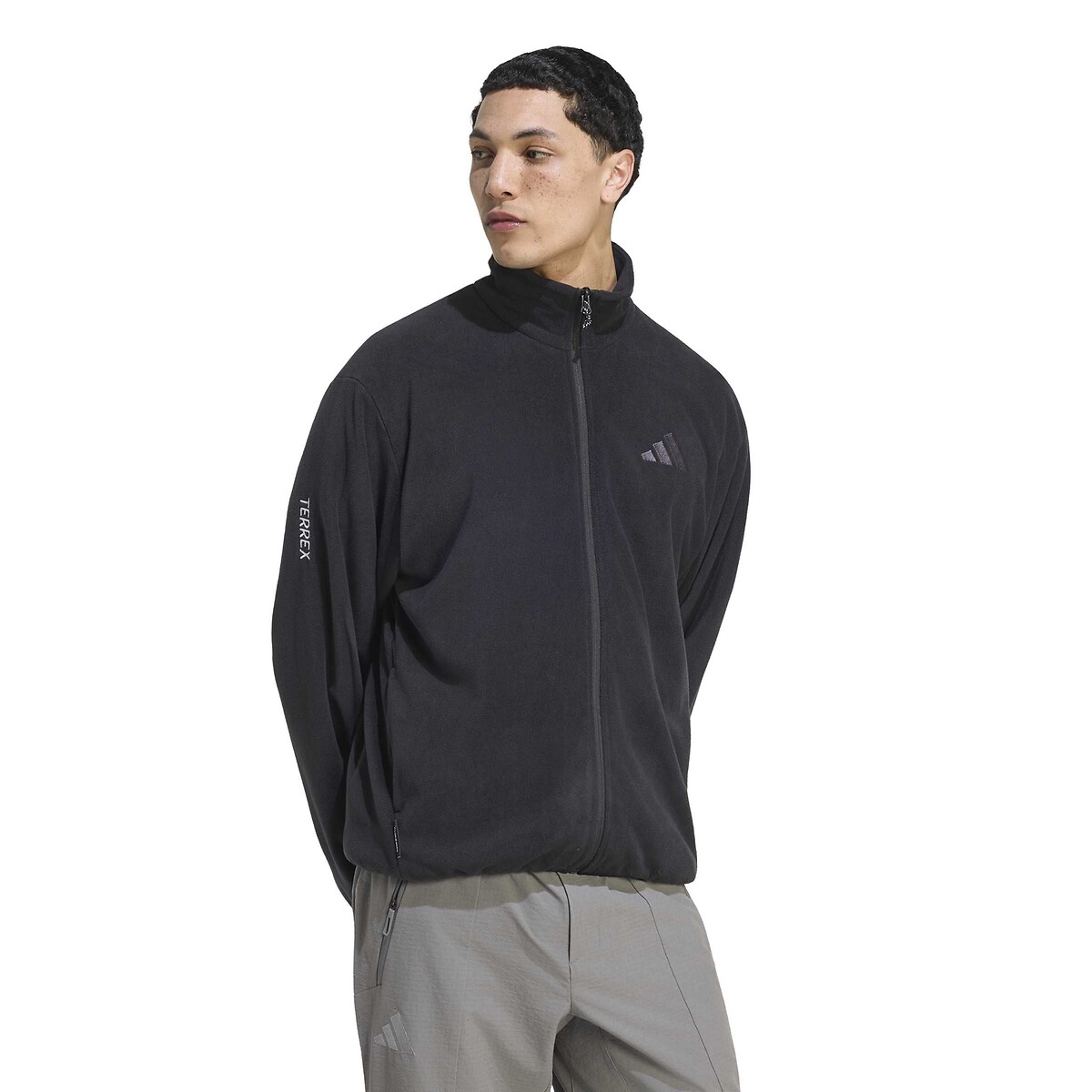 Veste de randonnée, en molleton, MIDLAYERS noir, adidas Performance