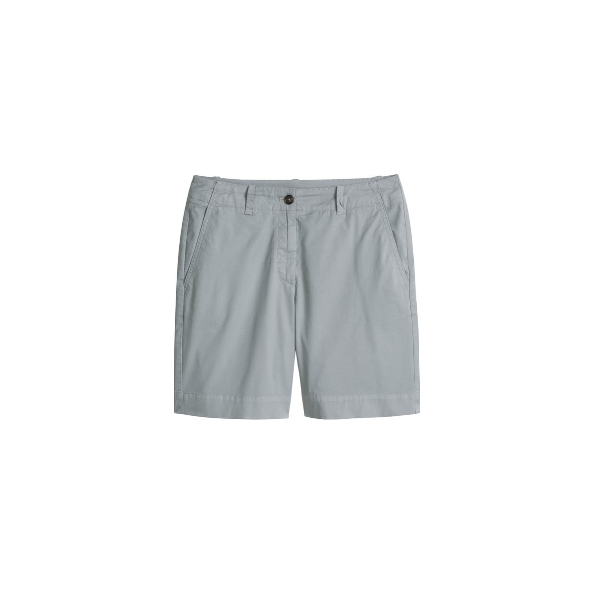 Short chino modèle Lande large en mélange de coton organique, de lyocell et de lin gris, MARC O'POLO