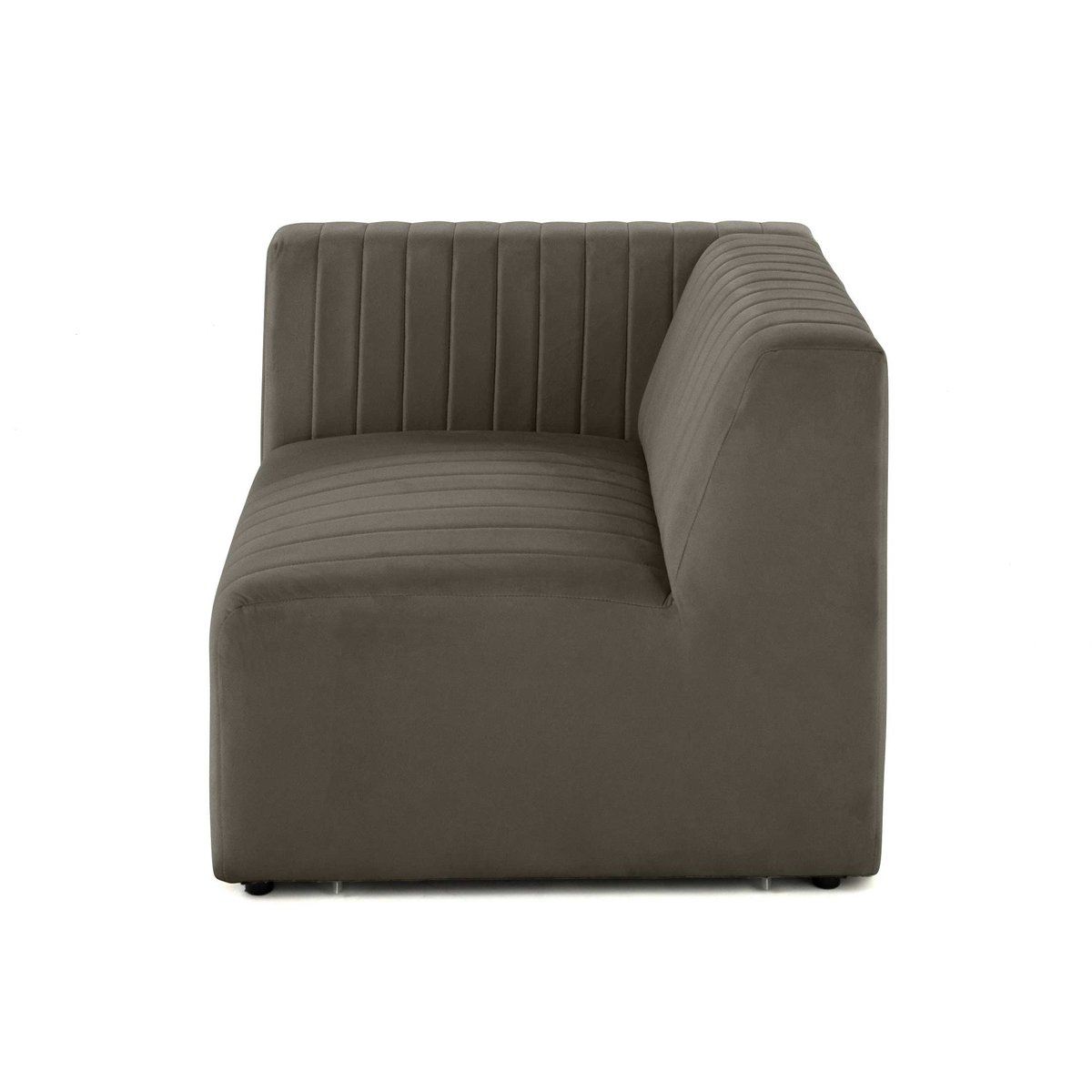 Module d'assise gauche - NOVA gris, BEST MOBILIER