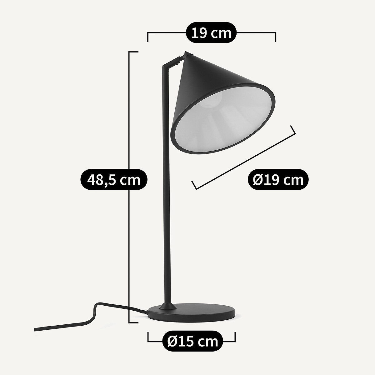 Lampe à poser, Moke moka, AM.PM