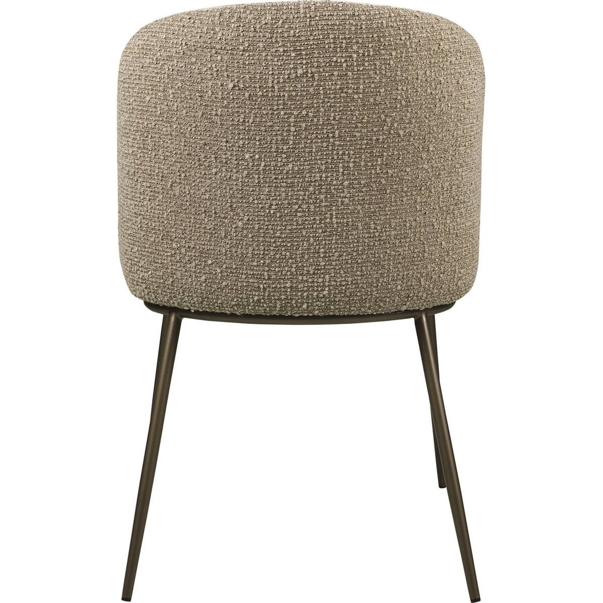 Chaise de repas texturée, Lot de 2 moka chunky, RECOLLECTION