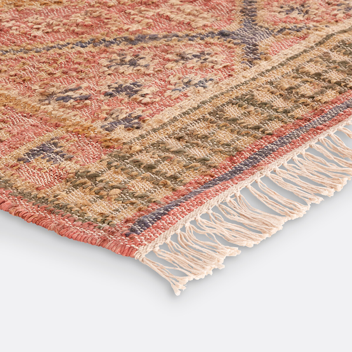 Tapis kilim jute et coton, Saliha multicolore, LA REDOUTE INTERIEURS