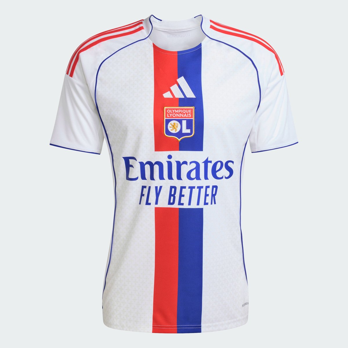 Maillot Domicile Olympique Lyonnais 25/26 Maillot Domicile Olympique Lyonnais 25/26 white, adidas Performance