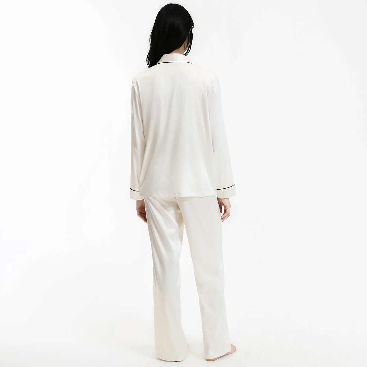 Pyjama satin ecru, ANNE WEYBURN