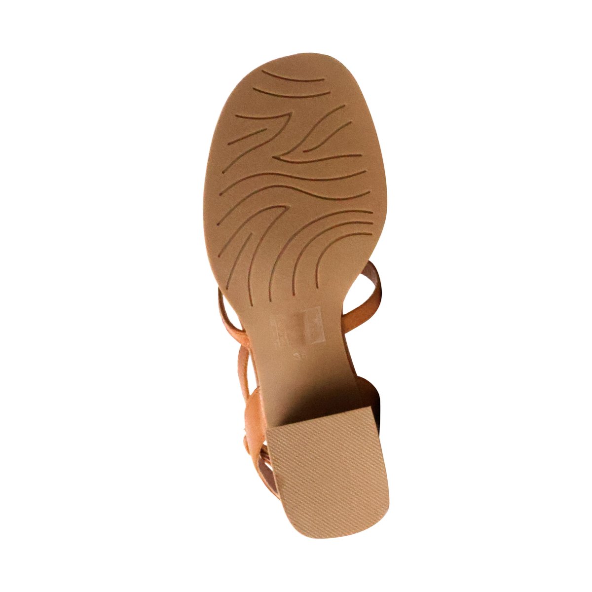 Sandales Cuir à Talon Catalina camel, EMILIE KARSTON
