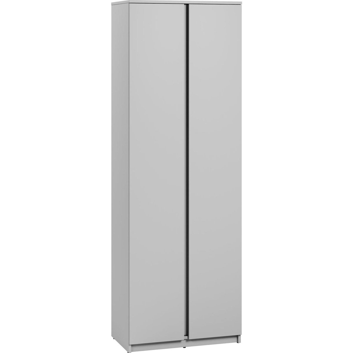 Armoire 2 portes collection SIMPLY gris, RECOLLECTION