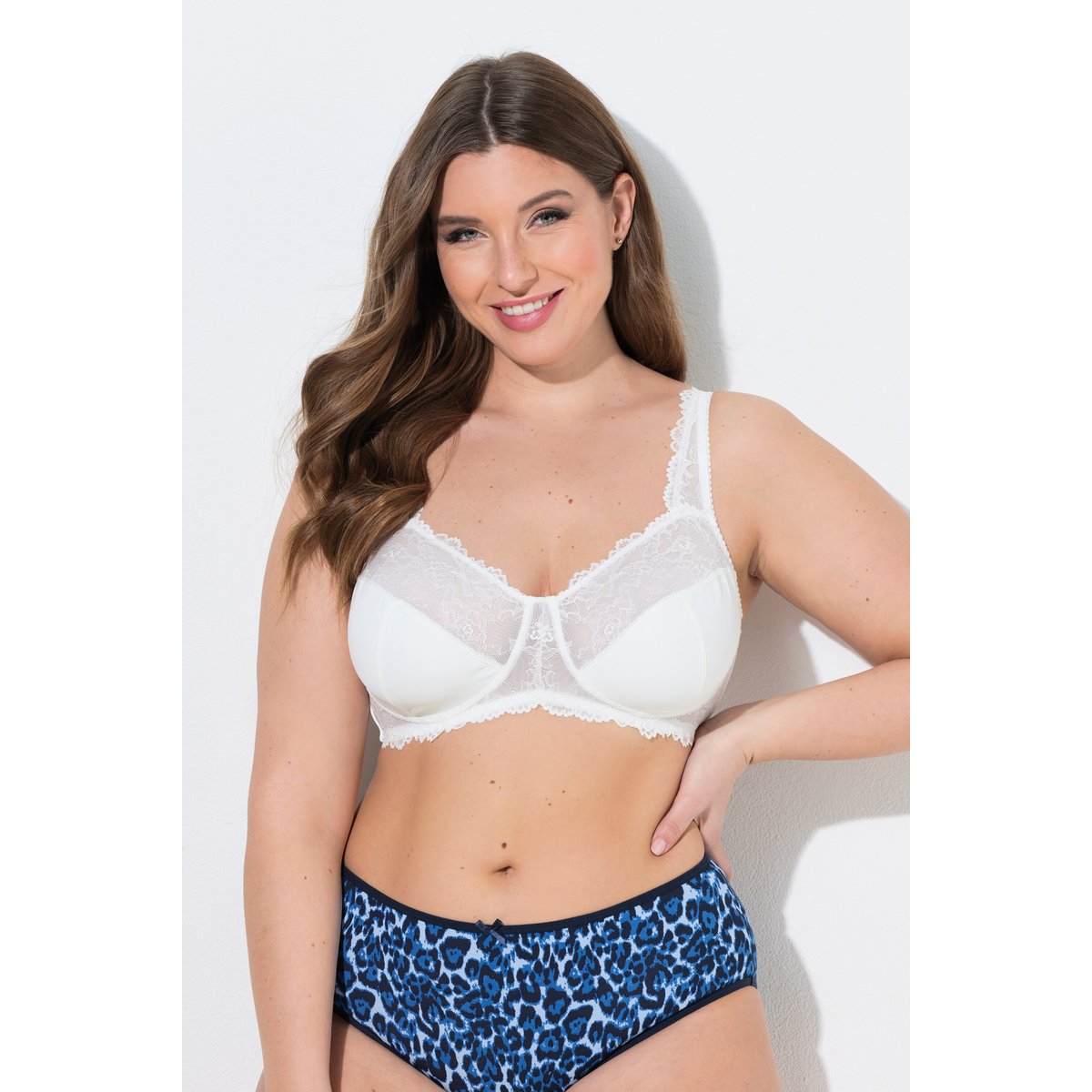 Soutien-gorge sans armatures blanc neige, ULLA POPKEN