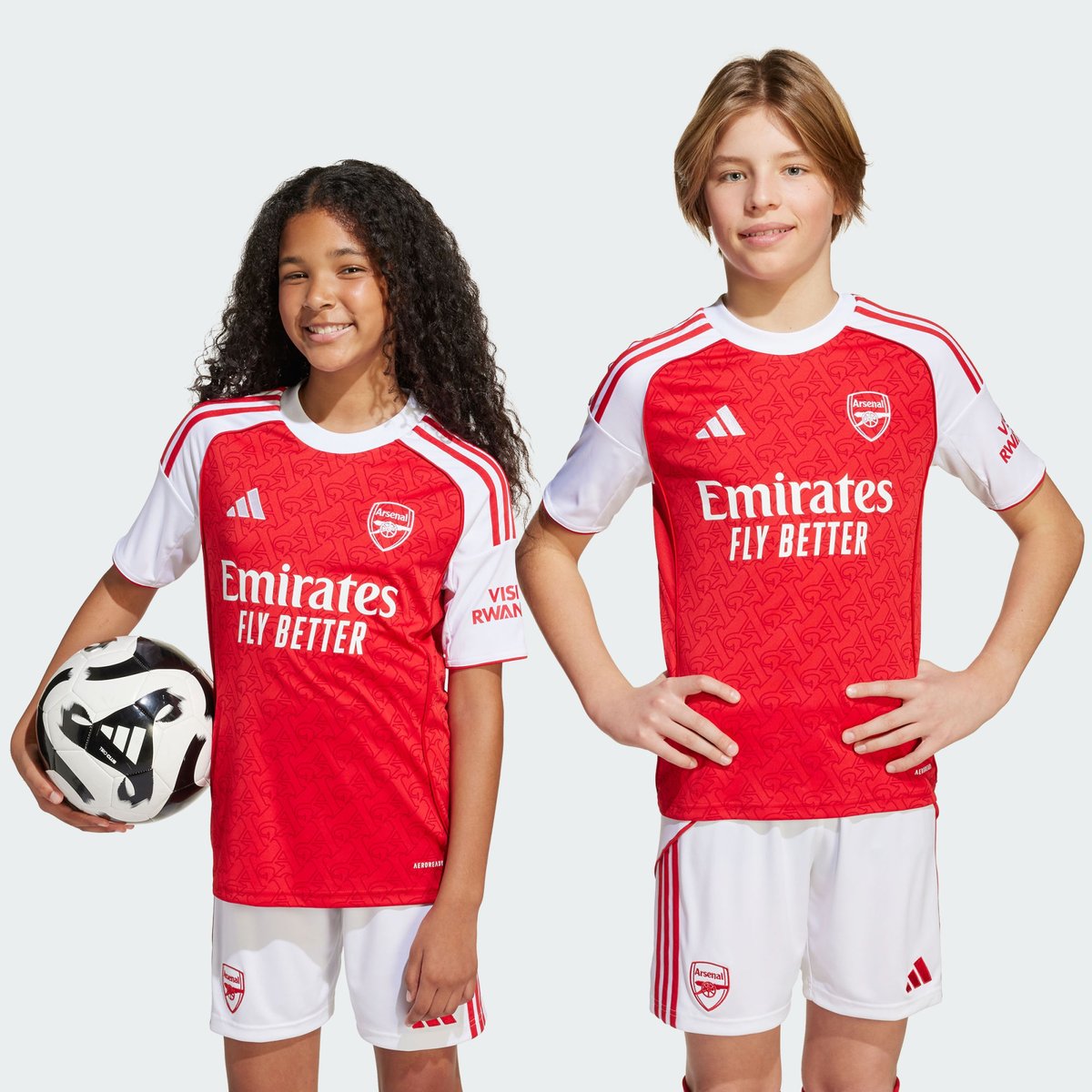 Maillot Domicile Arsenal 25/26 Maillot Domicile Arsenal 25/26 better scarlet / white, adidas Performance
