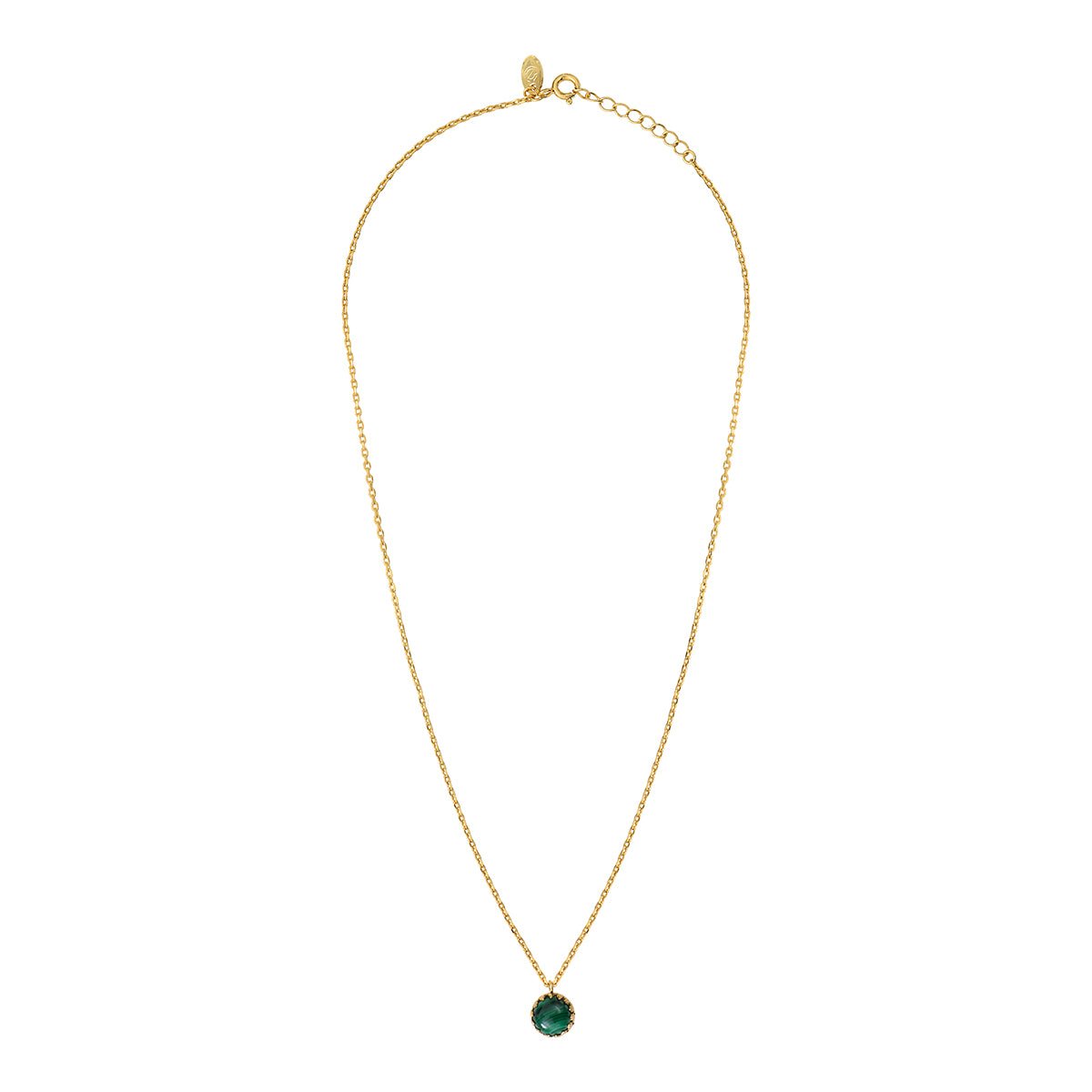 Collier cordelia malachite vert, CAROLINE NAJMAN