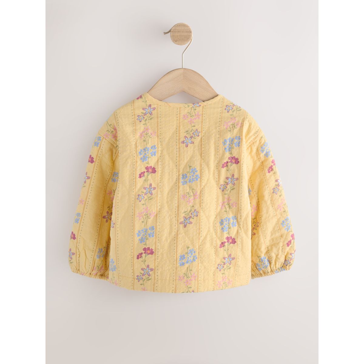 Veste matelassée à imprimé jaune, NEXT