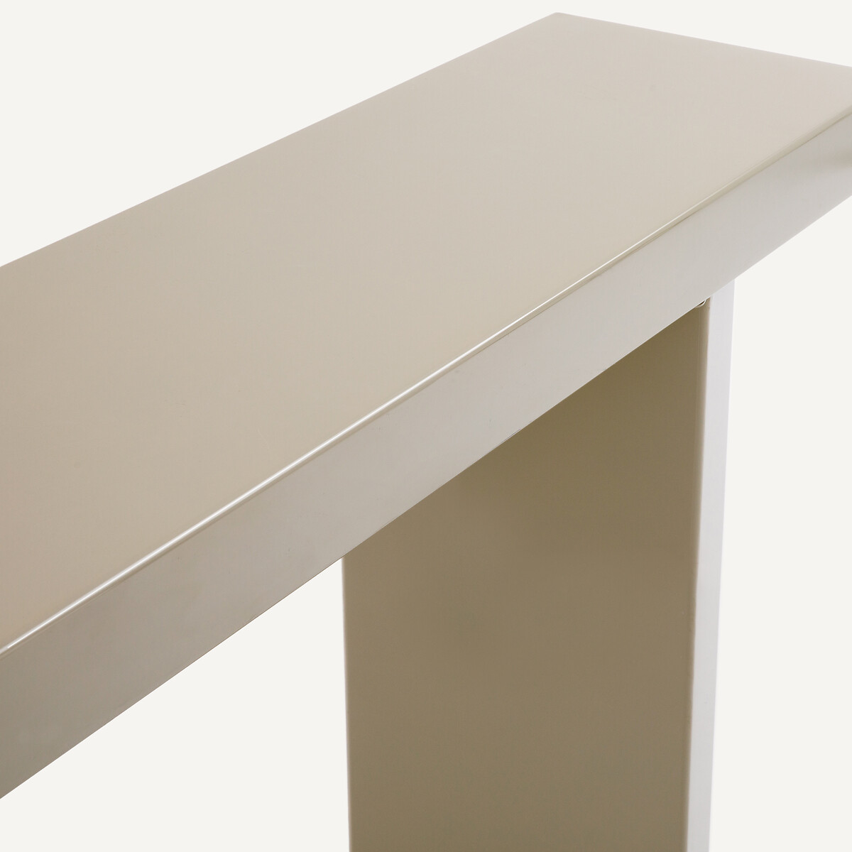 Console laquée glossy, Olaga beige sable, AM.PM