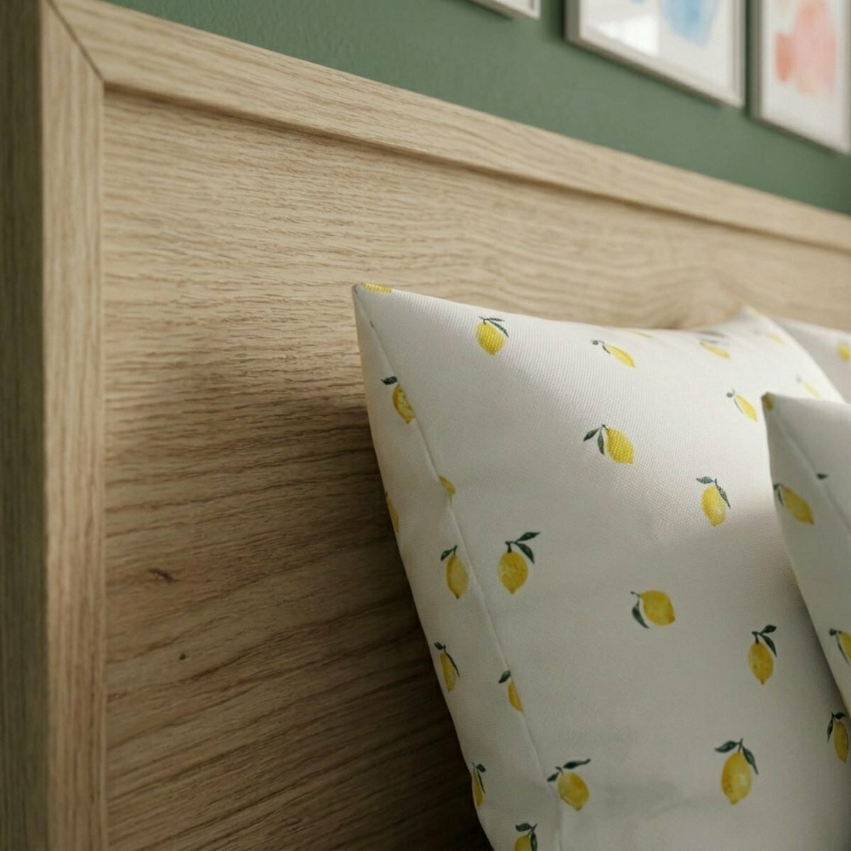 Pack lit 2 places avec matelas Bois massif BILLY bois, AKITEN RETAIL