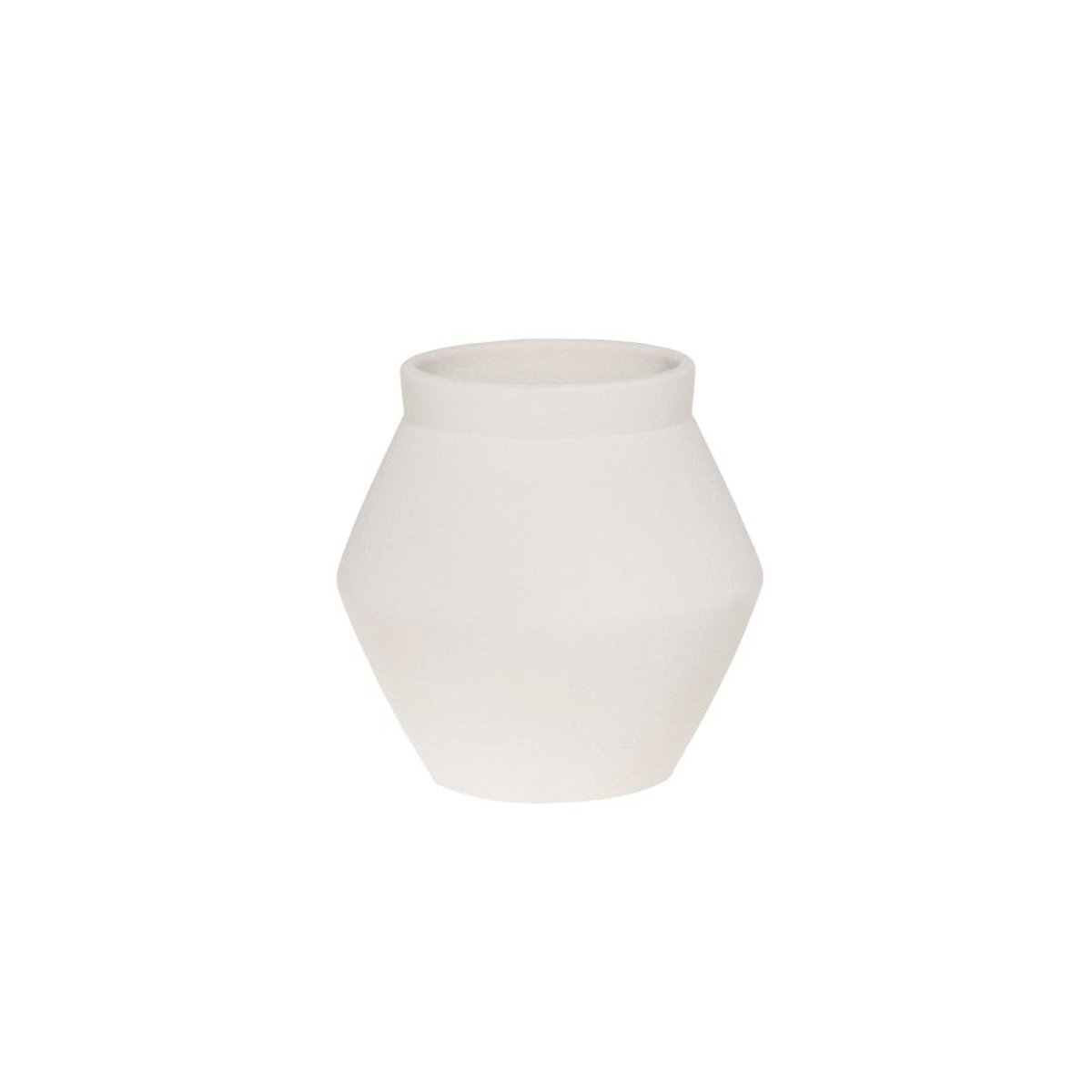Vase avila blanc 29 crème / ivoire, AMADEUS