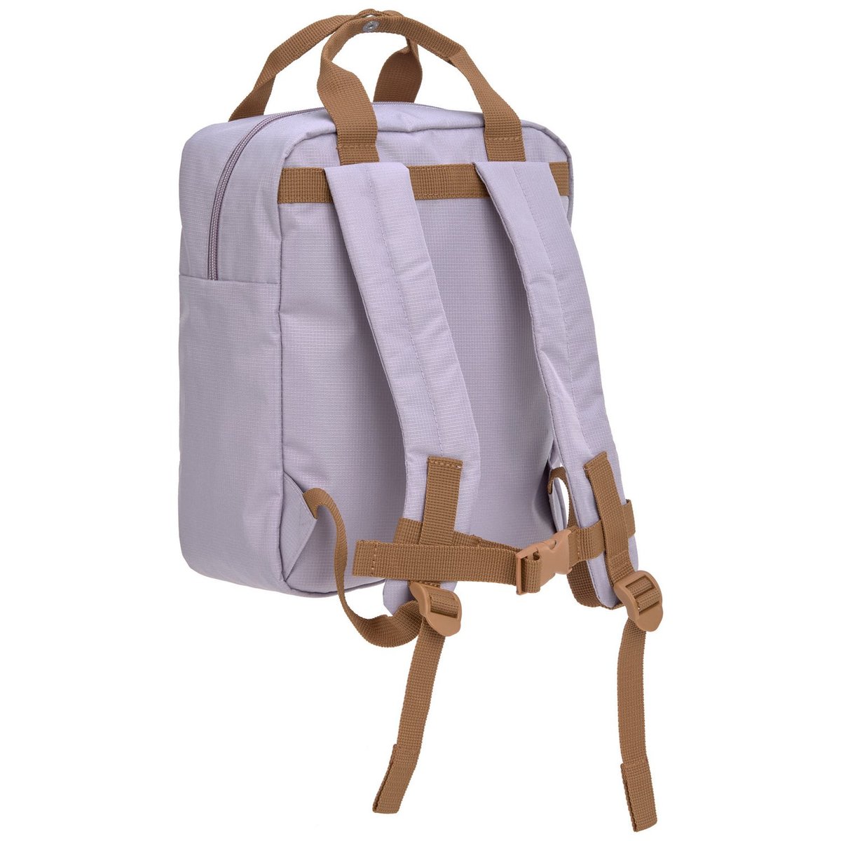 Mini Sac à dos carré Little Gang mauve, LASSIG