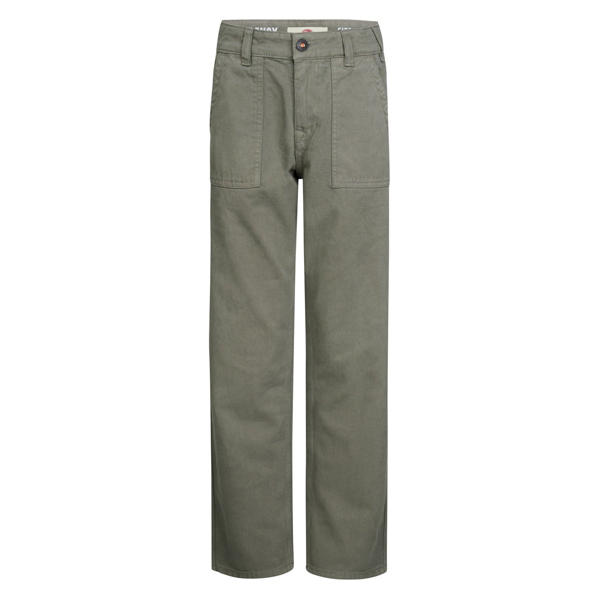 Pantalon large lenox en velours côtelé gris beluga, PETROL INDUSTRIES