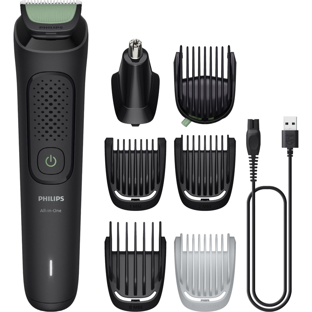 Tondeuse multi usages MG3935/15 Series 3000, 9 hauteurs de coupe, précision 1 mm, autonomie 70mn couleur unique, PHILIPS