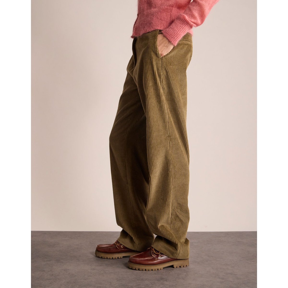 Pantalon Thelma beige, INES DE LA FRESSANGE PARIS