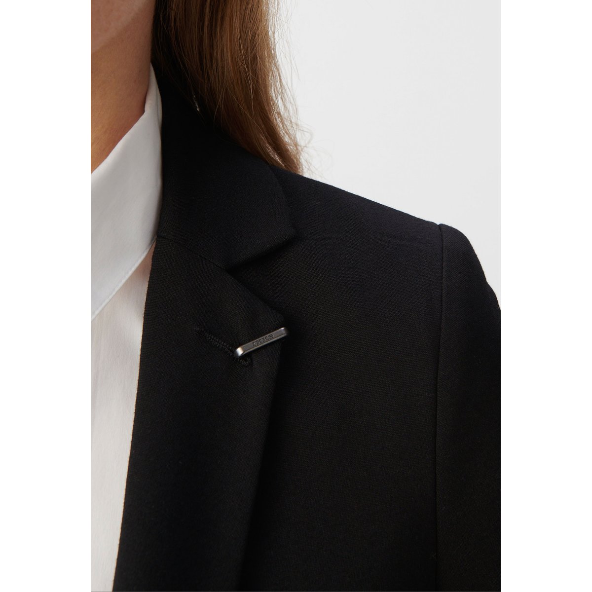 Veste de costume maille Milano BUSINESS COLLECTION noir, IKKS