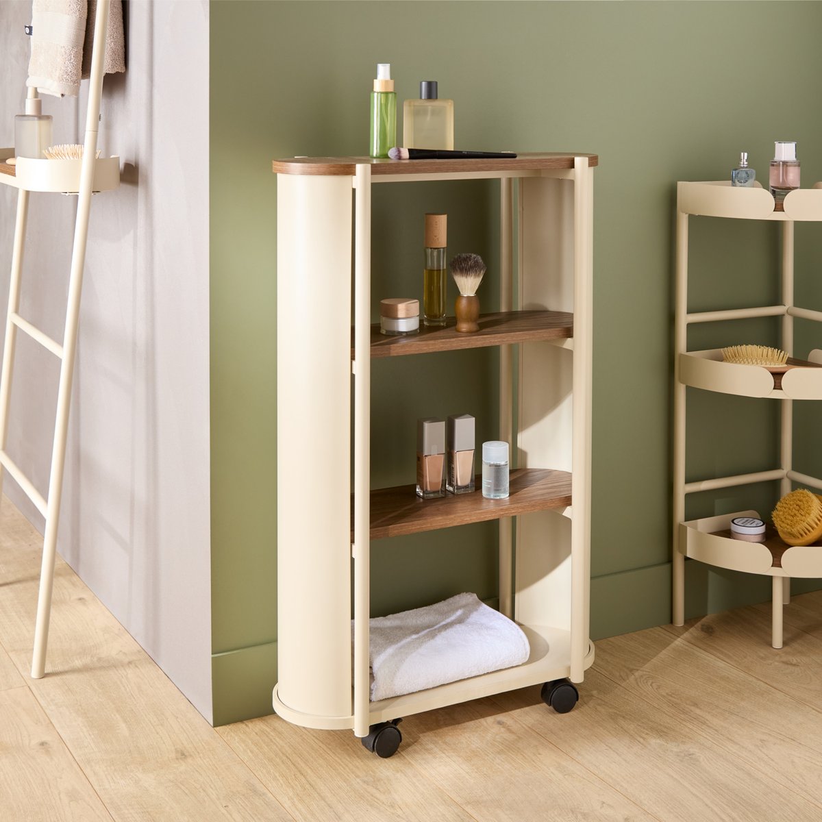 Desserte rectangulaire ARGILEO blanc, 5FIVE SIMPLY SMART