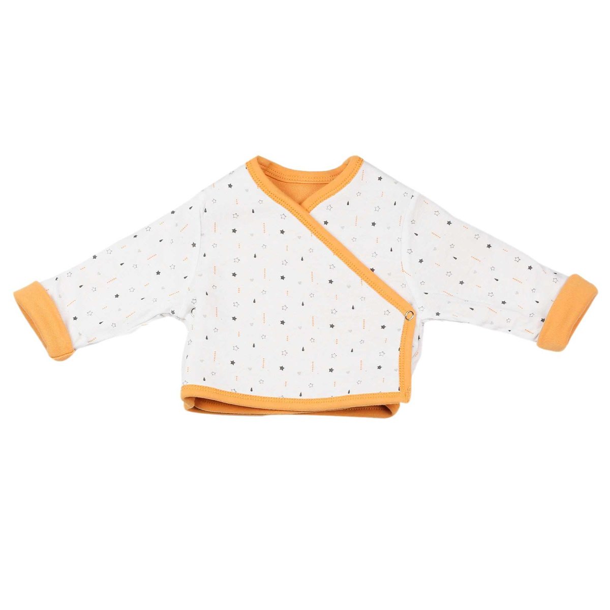 Ensemble naissance mixte 4pcs - Moutarde jaune, TROIS KILOS SEPT