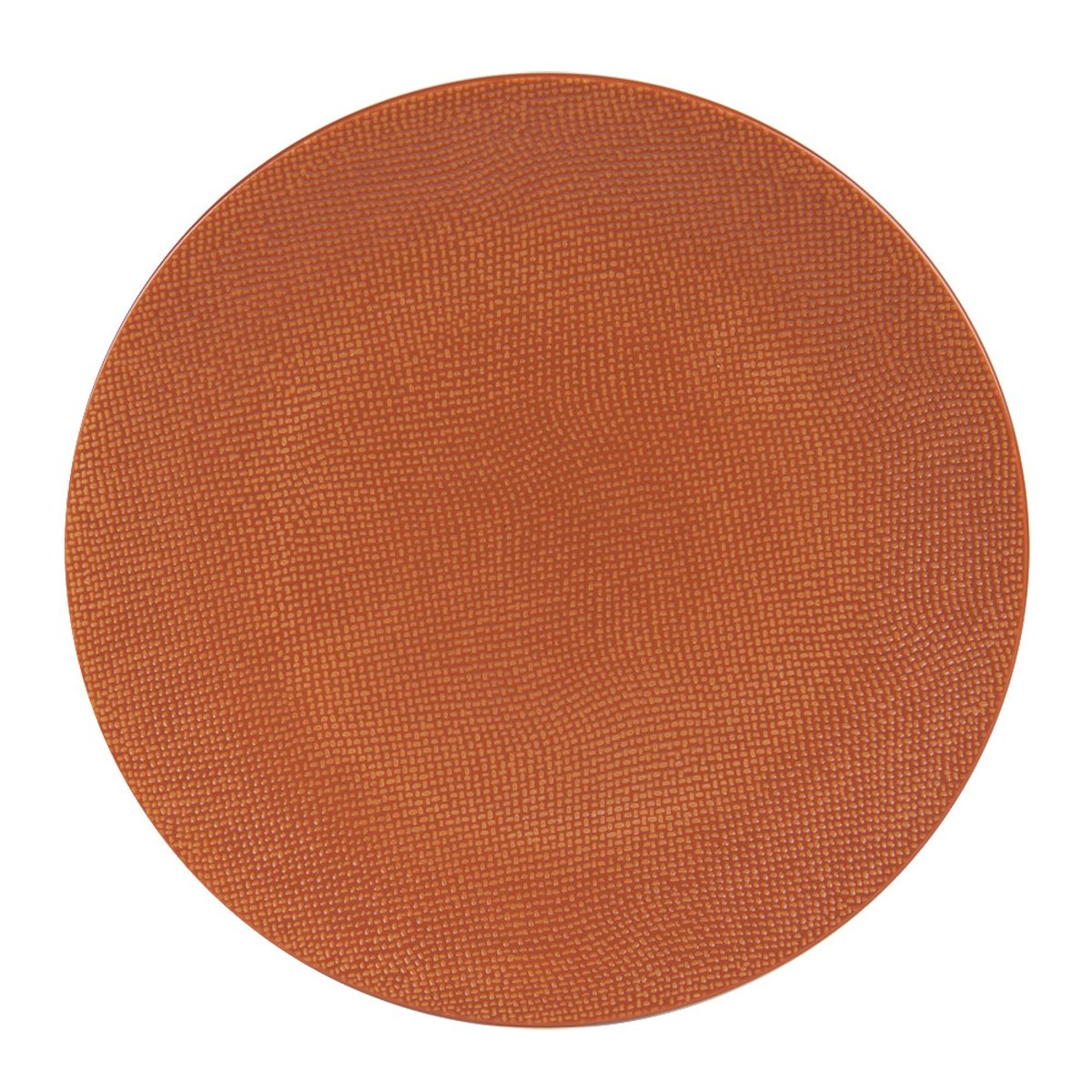 Assiette de présentation Vésuvio 31 cm orange, TABLE PASSION