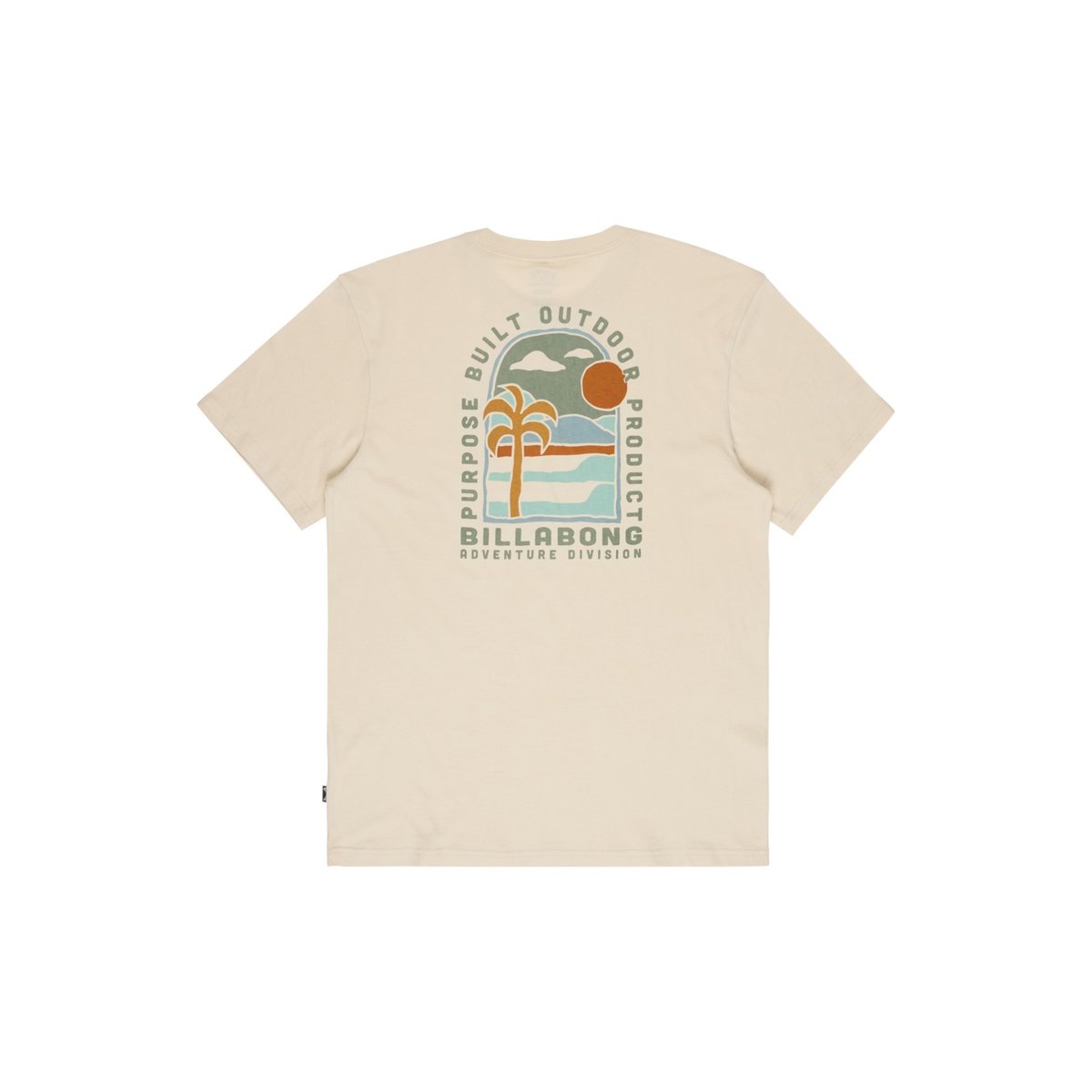 T shirt manches courtes SUNDOWN beige oatmeal, BILLABONG