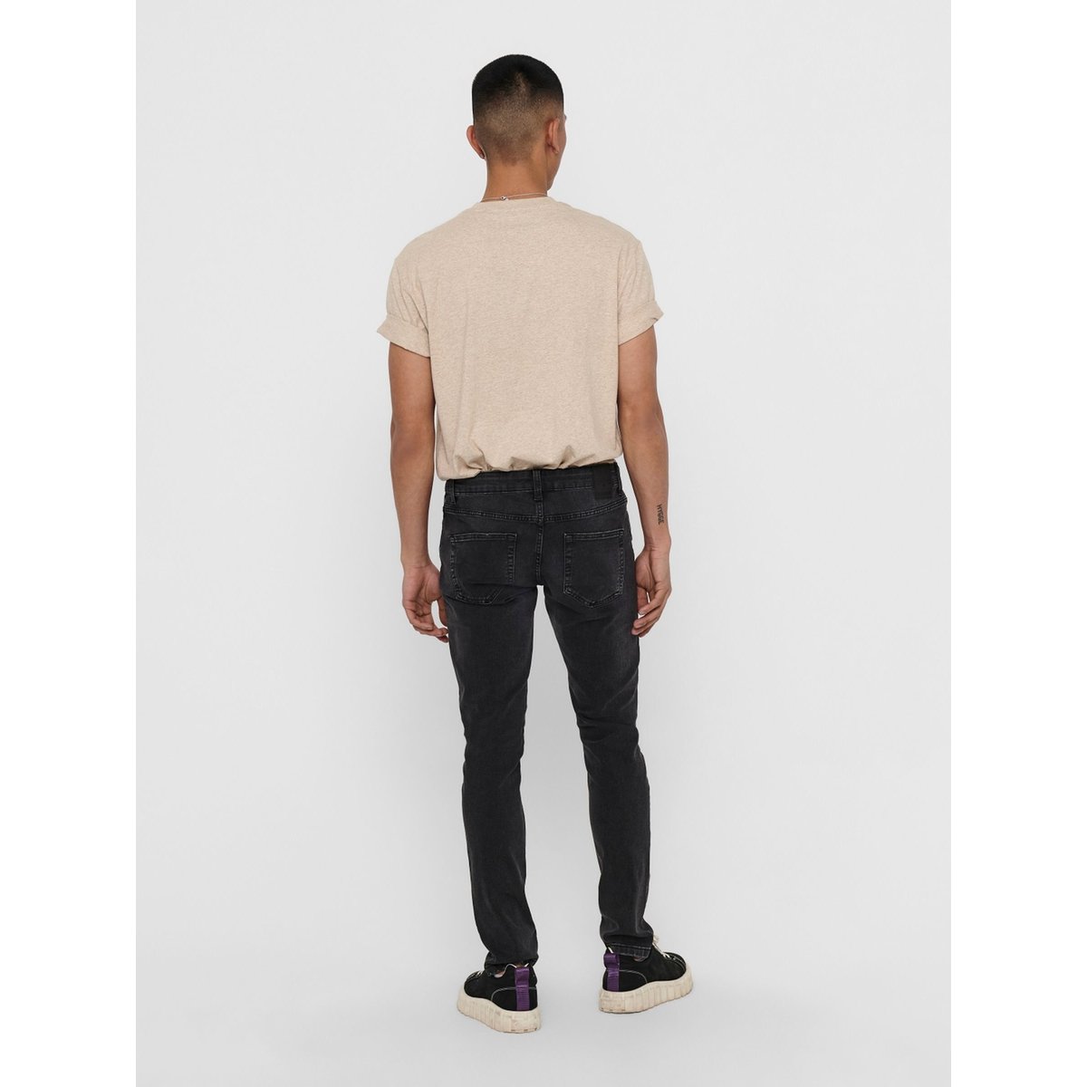 Jean Slim grey denim, ONLY & SONS
