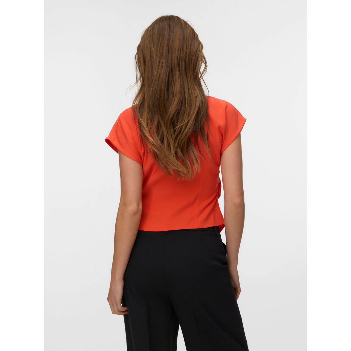 Blouse orange - spicy orange, VERO MODA
