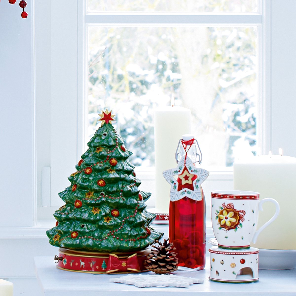 Sapin De Noël Avec Boîte À Musique TOY'S DELIGHT vert, VILLEROY & BOCH