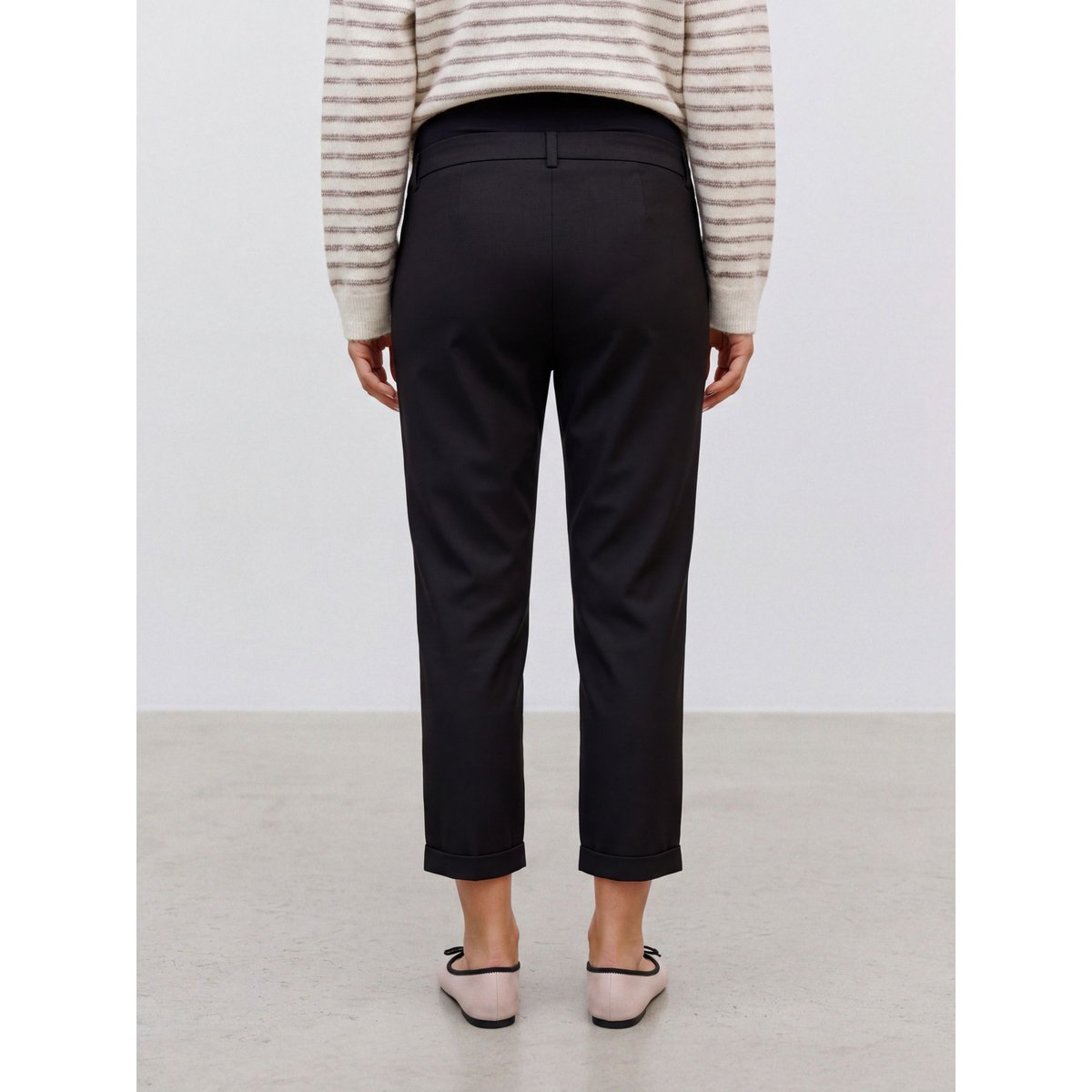 Pantalon noire - black, MAMA LICIOUS