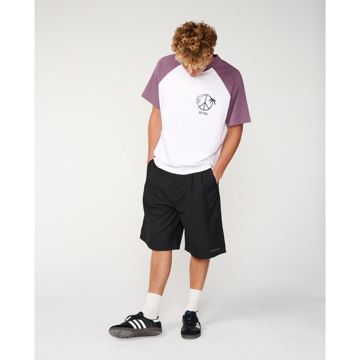 Short ARCHIVE TWU Pinny 23" black, RIP CURL