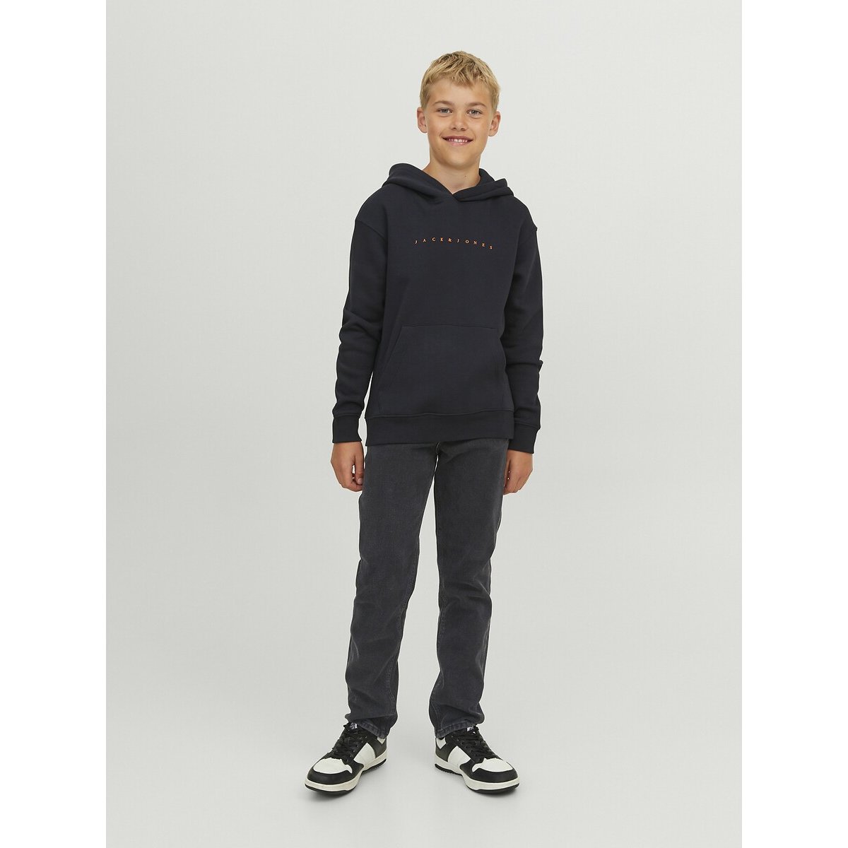Jean large noir, JACK & JONES JUNIOR