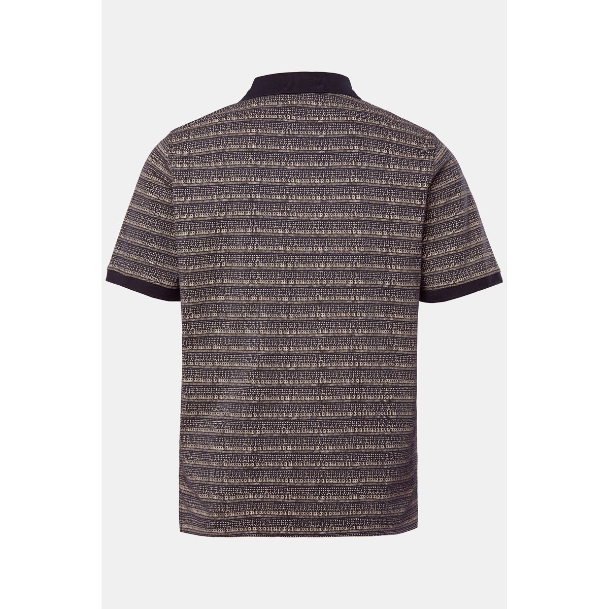 Polo en tissu piqué bleu marine, JP1880