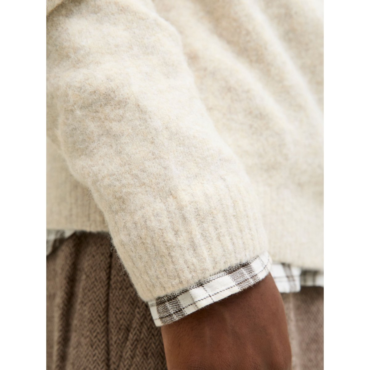 Pull En Maille silver lining, JACK & JONES