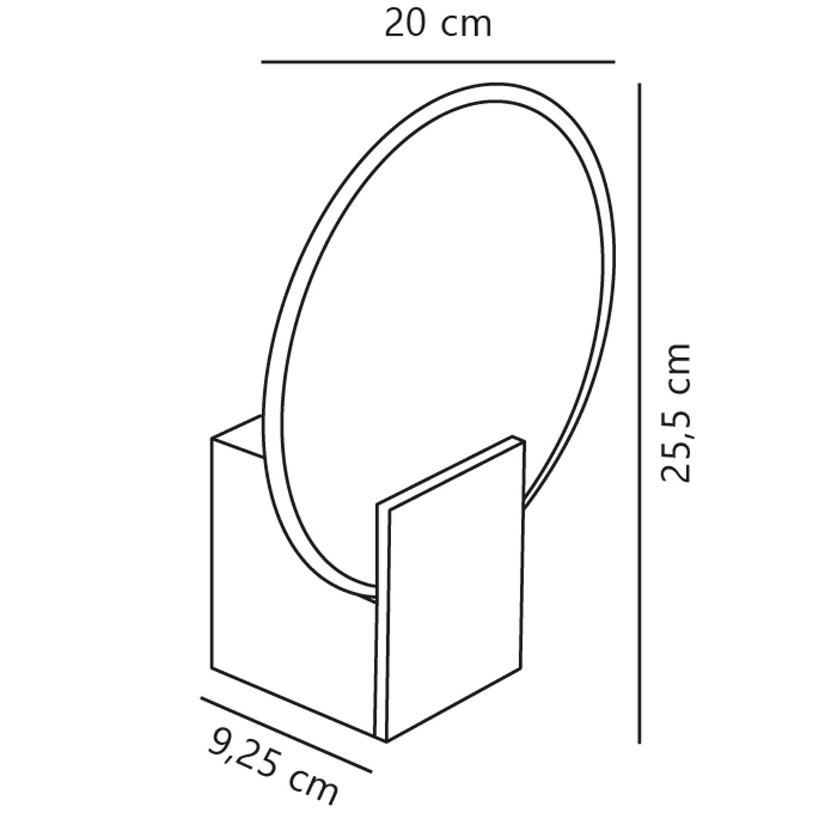 Applique murale salle de bain LED intégrée - fonctionnalité Moodmaker™ en plastique, HESTER blanc, NORDLUX