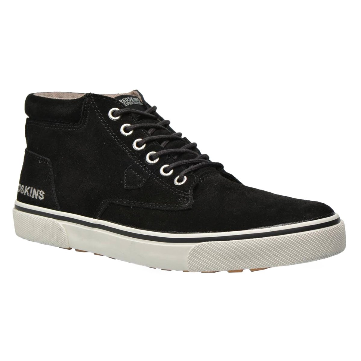 Basket Redskins Floris noir 1, REDSKINS