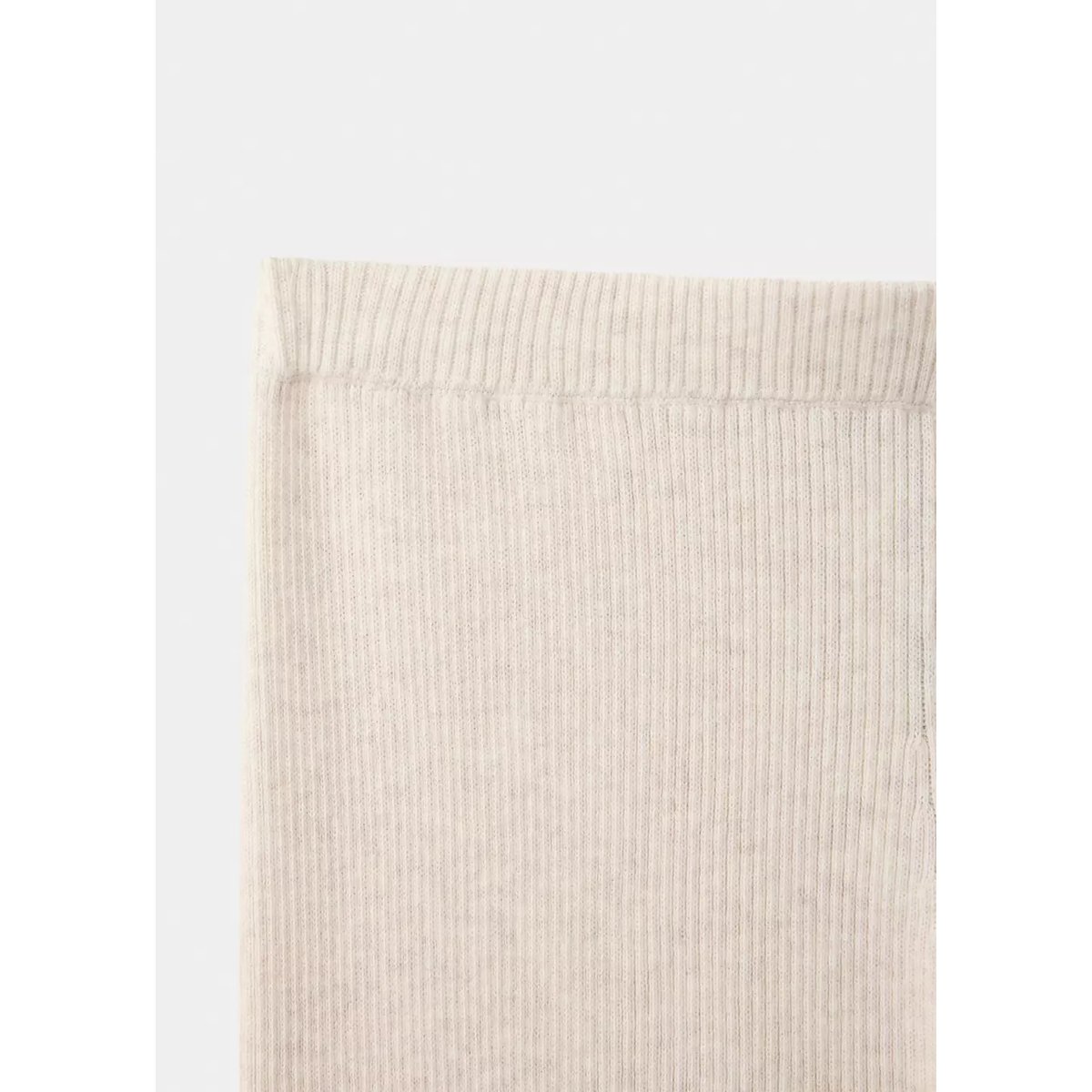 Pantalon maille coton beige, MANGO KIDS