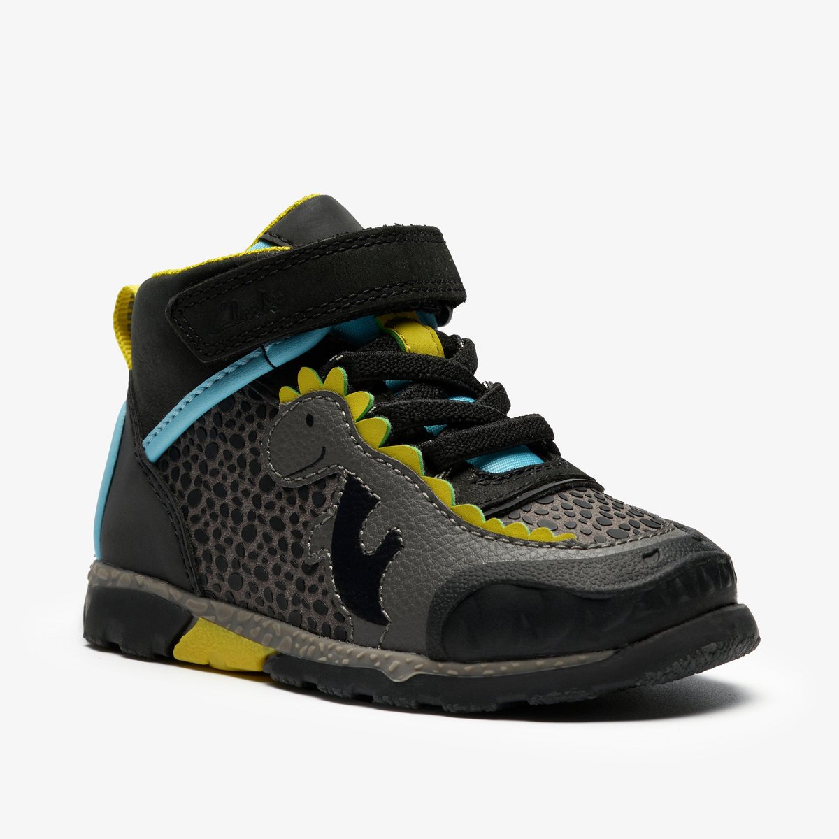 Boots Cuir STEGGY 2 TRI T gris, CLARKS
