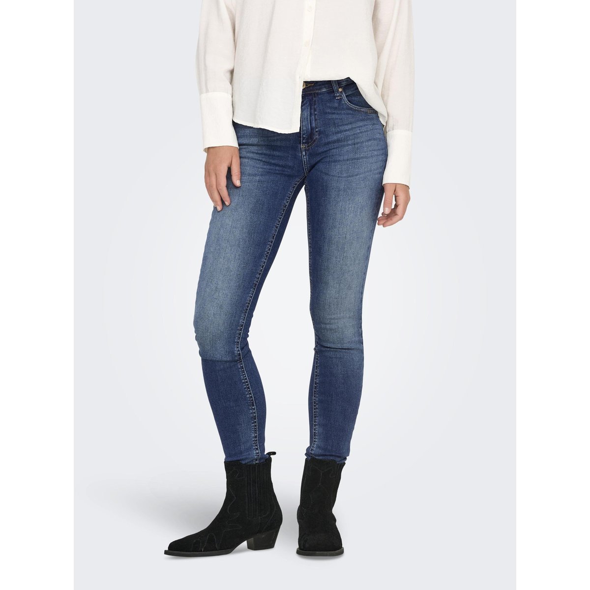 Jean Skinny medium blue denim, ONLY