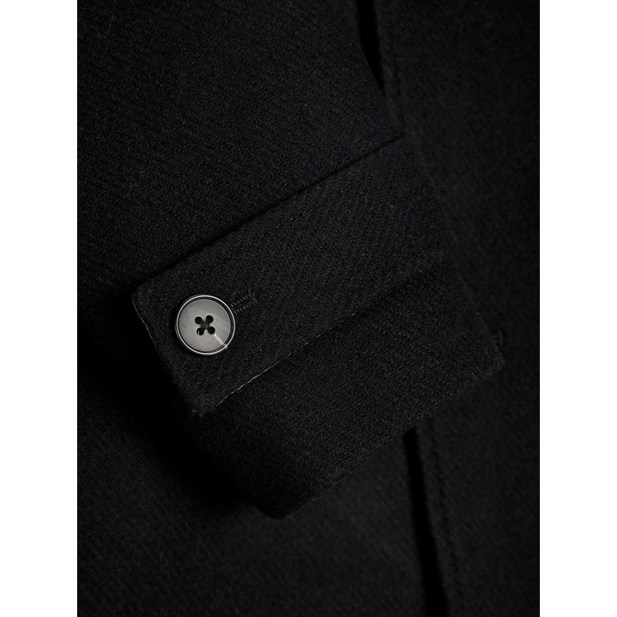 Manteau En Laine black 1, JACK & JONES